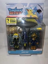Roblox DevSeries SHARK BITE 2: SHARK CAGE Figure Set W/Exclusive Virtual Code