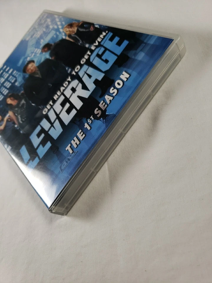 Leverage The First Season DVD 2009 4 disc 13 episodes Hutton Foto 3 de 4