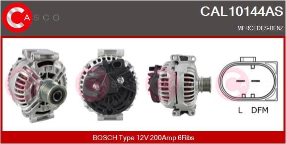 Casco Lichtmaschine Generator 200A 12V FüR Mercedes-Benz Sprinter 35-T Kasten-image
