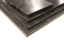 Black 1/2" UHMW Polyethylene Plastic Sheet