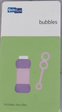 QuicKutz Bubbles 2x2, 2 Cutting Die Set KS-0739