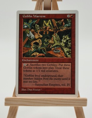 Goblin Warrens Fifth Edition (5ED) Magic Karte MTG englisch  (Goblinbaracken)