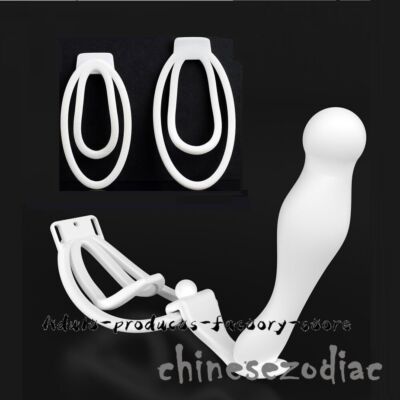 FUFU Clip  &  Male Chastity Cage Device Sissy Lock Men Plastic Training Clamp