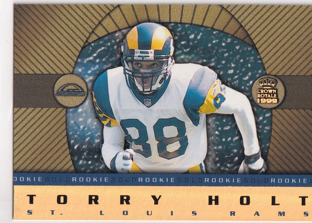1999 CROWN ROYALE RC TORRY HOLT ST. LOUIS RAMS ROOKIE BZ-2587
