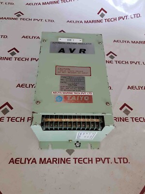 TAIYO ASC-12-4 AUTOMATIC VOLTAGE REGULATOR NO : 012220 AVR 1