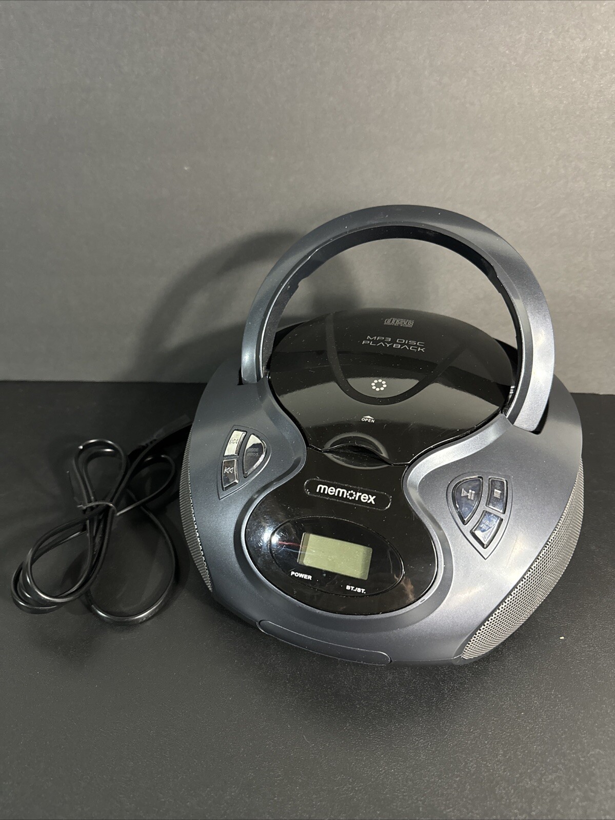 Memorex Bluetooth CD/MP3 Boombox AM/FM Tuner with Digital Di