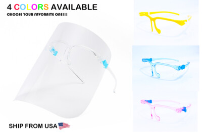 2 Packs Face Shield (Whole Face Protection) Please leave messages for colors