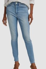  218 Frame Women's Le One Blue Jeans Stretch Skinny Ankle Denim Pants Size 1