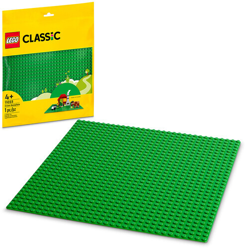 Кирпичик LEGO Classic Green Baseplate 11023 [Новая игрушка]