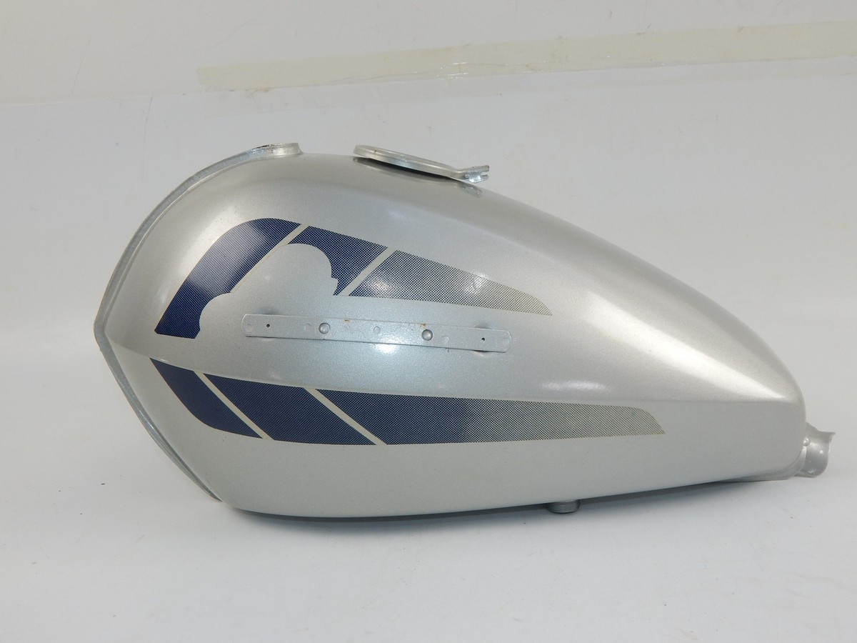 NOS 1982-83 CAGIVA SST 125 ALETTA SILVER GRAY GAS TANK FUEL