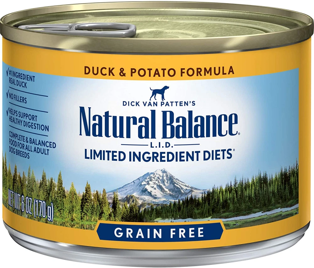 Natural Balance L.I.D. Limited Ingredient Diets Wet Dog Food (Package May Very)