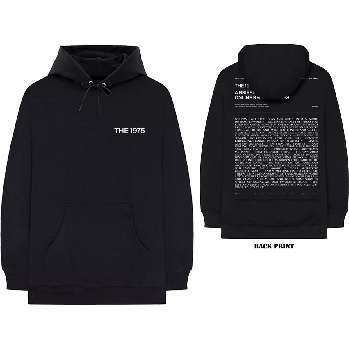 The 1975 Unisex Pullover Hoodie ABIIOR Welcome Welcome Version 2