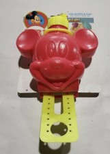 Vintage Mickey Mouse Wrist Canteen Disney Bottle Wearable Collectible Red RARE!