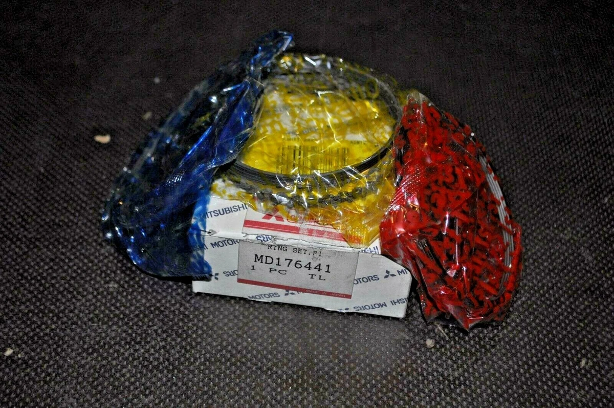 MITSUBISHI PISTON RING SET Q/SIZE 1.00 NEW GENUINE MD176441 | eBay 