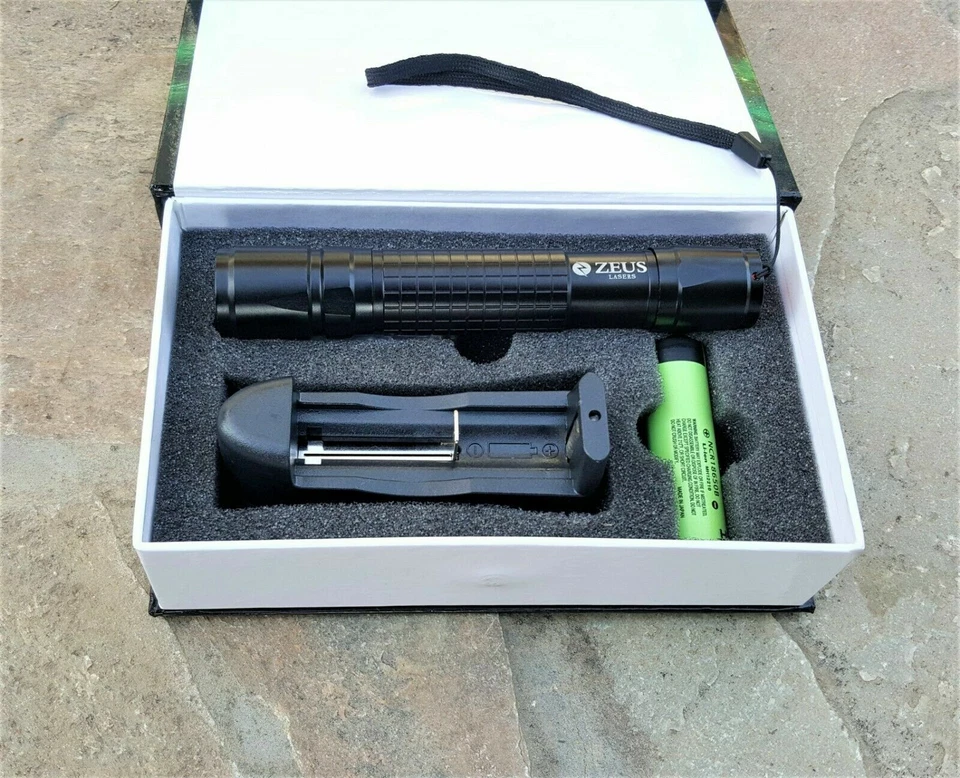 Professioneller roter Laserpointer 1 mW fokussierbarer Strahl 650 nm Wicked Best Lazer - Bild 2 von 4