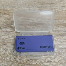 Sony Genuine Memory Stick 16MB MEGABYTE MSA-16A Camera Memory Card Working 