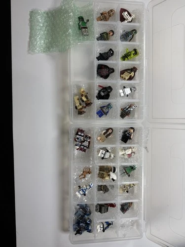 39 RARE Lego Star Wars Minifigure Lot CC BOBA, Black Hair Kanan Ect.