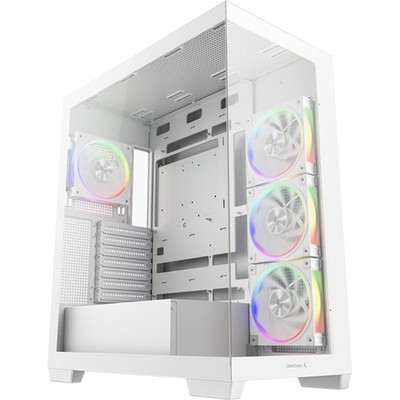 DeepCool CG580 4F V2 WH, Tower-Gehäuse, weiß