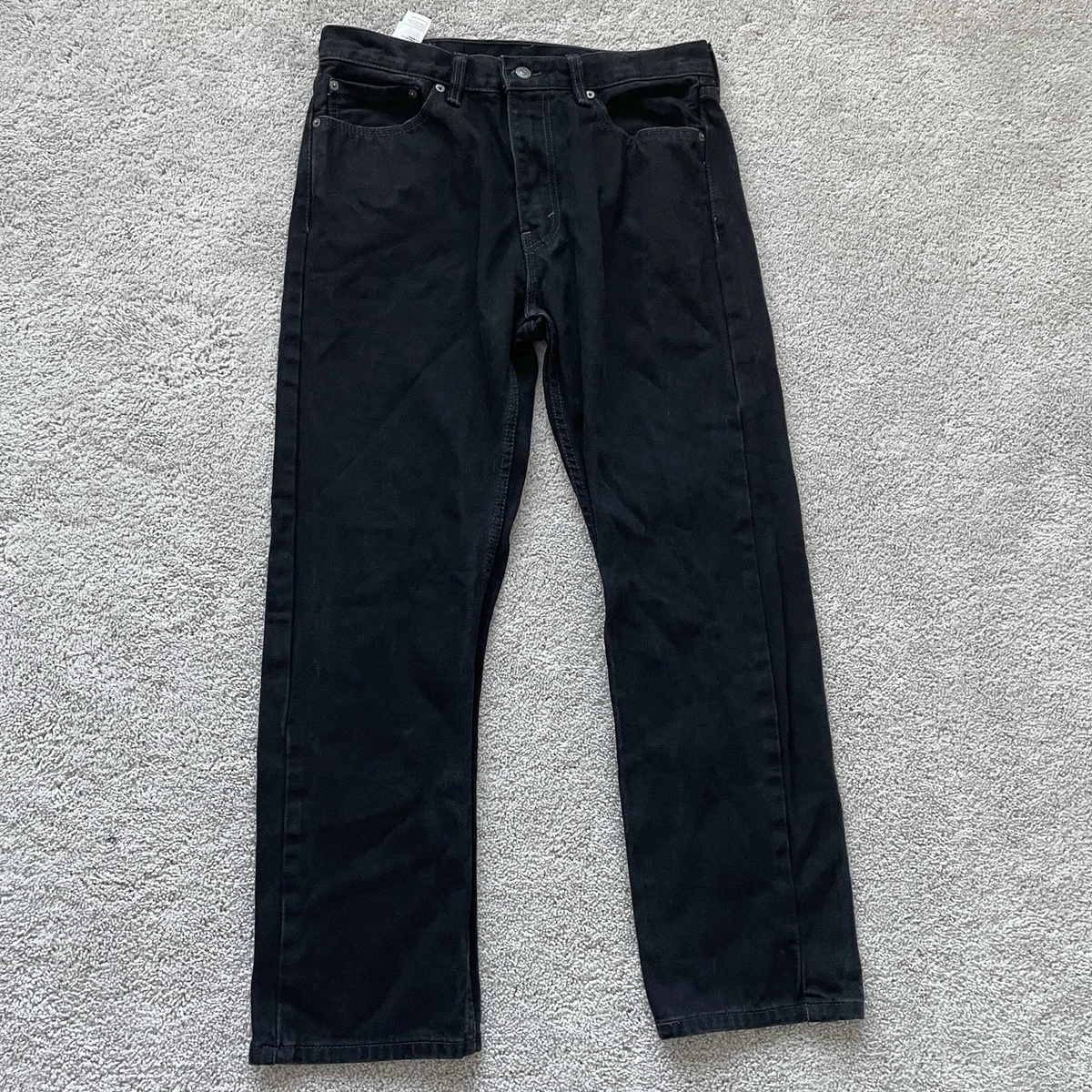 Levi's 505 Black Jeans for Men for sale - eBay