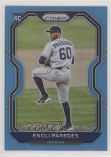 2021 Panini Prizm Tier III Carolina Blue Prizm Enoli Paredes #211 0g5z