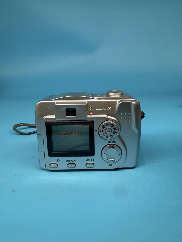 Panasonic Digital Camera Lumix DMC-LC50 3.2MP Silver Tested, photo 3 of 5