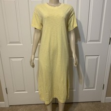 Old Navy Women’s Yellow Tshirt Maxi Dress Size Large (ES)
