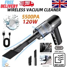 120W Cordless Hand Held Mini Portable Car Auto Home Wireless Vacuum Cleaner New