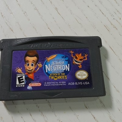 Nintendo Jimmy Neutron Attack of the Twonkie GBA THQ NTSC-U/C E 2004