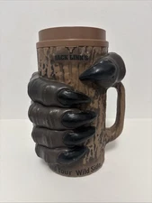 Jack Links Beef Jerky Sasquatch Hand Mug Plastic Display Advertising 10.25" Tall