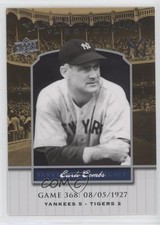 2008 Upper Deck Yankee Stadium Legacy Earle Combs #YSL368 HOF 3h2