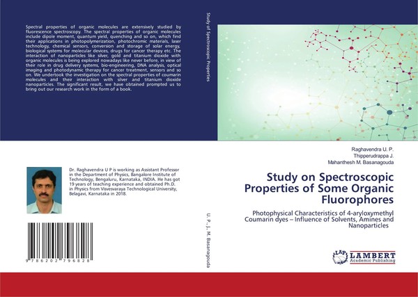 Raghavendra U. P. (U. A.) | Study On Spectroscopic Properties Of Some Organic...-image