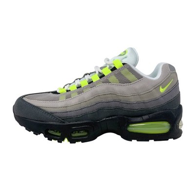 Nike Air Max 95 OG 'Neon' Gray Sneakers, Size 4.5Y / 6W BNIB