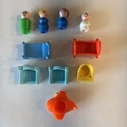Fisher-Price Little People Vintage Figures & Furniture Set