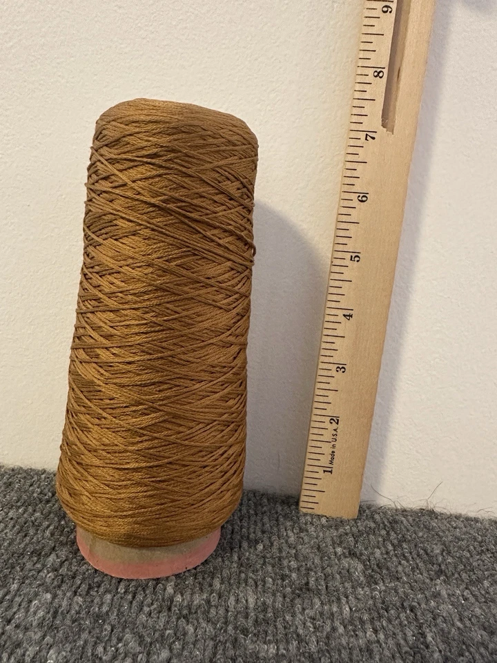 DMC 6-Strand Embroidery Cotton 100g Cone Floss Hazelnut Brown Dark 5214 420 - Image 2 of 3