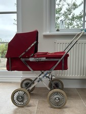 Vintage 1960s/70s Child’s Doll Pram & Carrycot. Cumfifolda Super Sprite.