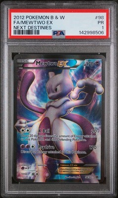 ポケモンカード ミュウツーEX 98/99 BW4 フルアート Mewtwo EX (98 Full Art) 98/99 Next Destinies Holo for sale online
