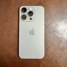 iPhone 15 Pro Natural Titanium Back Frame Housing OEM Replacement Grade A