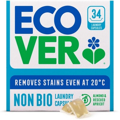Ecover Non-Bio Washing Capsules - Laundry Capsules/Tablets - Laundry Deterg