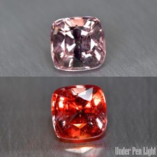 1.03Ct Superb Cushion Cut_100% Natural Color Change Garnet Gemstone