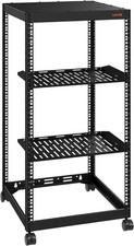 10U/15U/20U 4 Post Open Frame Server Rack Net...