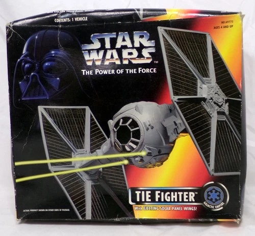 Star Wars Power of the Force TIE Fighter 3.75" Scale Vehicle Kenner 1995 Sealed