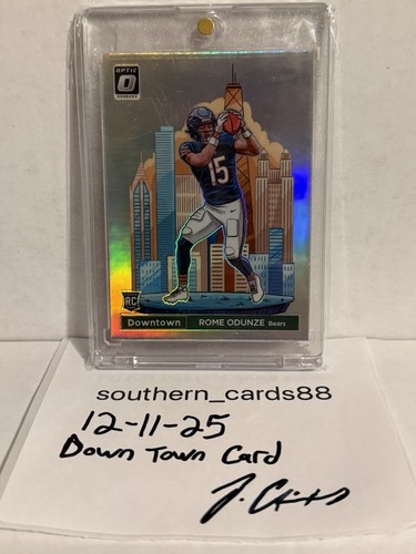 2024 Panini Optic Downtown *Chase Pack*Only Rome Odunze Read Full Description🔥