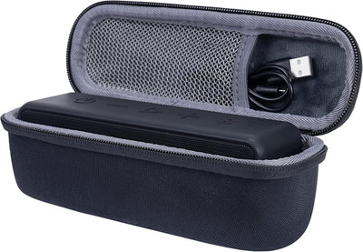 Co2Crea Hard Case for Anker Soundcore Bluetooth Speakers - Black