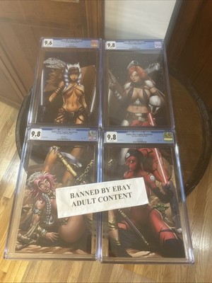 Star Wars - 4 CGC Connecting Books (Comics Elite Cosplay Special) CGC 9.8 (2023)