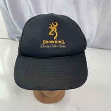 Vintage Browning Snapback Mesh Hat Baseball Hunting Trucker OSFA YUPOONG