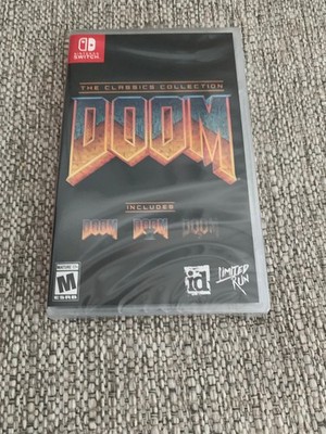 DOOM The Classics Collection Switch Limited Run #102 Nintendo New