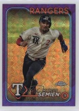 2024 Topps Chrome Logofractor Edition Purple Refractor /250 Marcus Semien 14ez