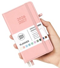 Pocket Planner 2026-2027, Weekly Monthly Planners for Purse, 3.5" x 6", July ...