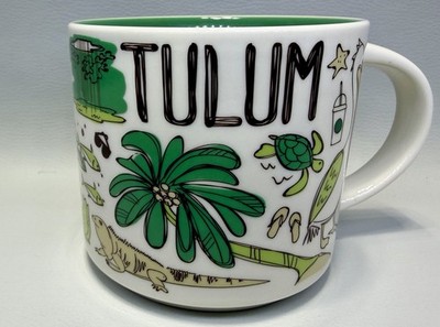Starbucks Been There Series Across The Globe Collection TULUM  14 oz Mug 2022