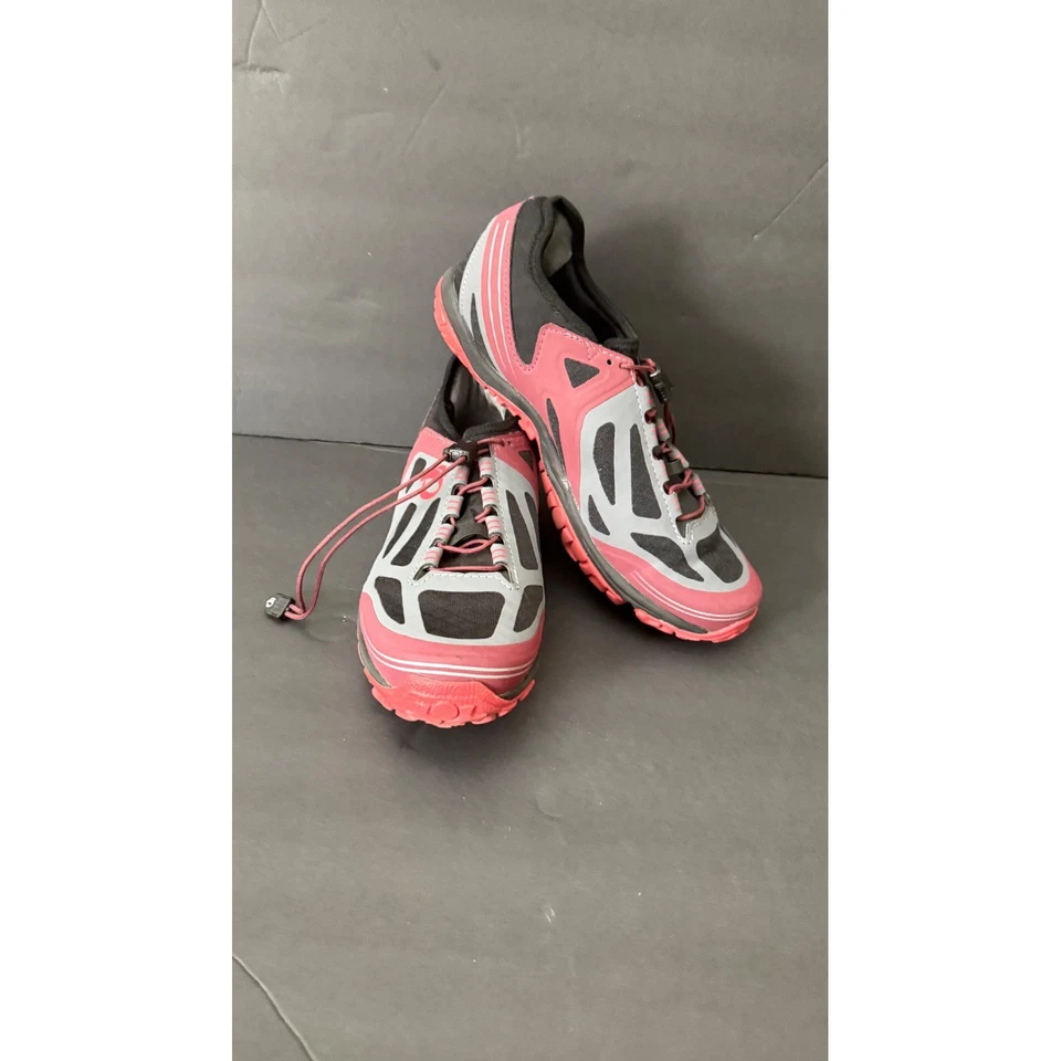 Pearl Izumi EM Road N2 Zapatos para Correr Acolchados Atléticos Rosa Gris Para Mujer 8 Foto 2 de 4